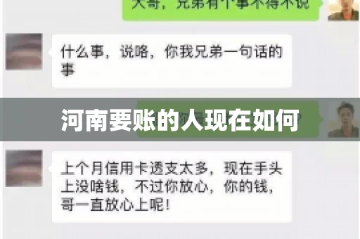 河南要账的人现在如何