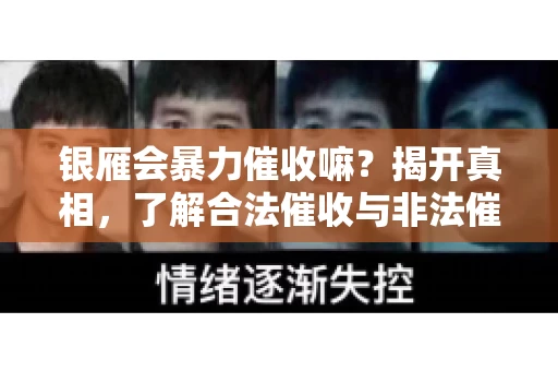 银雁会暴力催收嘛?揭开真相,了解合法催收与非法催收的区别 银雁会暴力催收嘛?揭开真相,了解合法催收与非法催收的区别